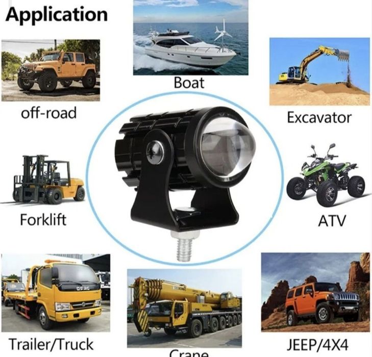 Противотуманные  LED  фары.