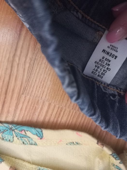 Spodenki zara I hm rozm 128