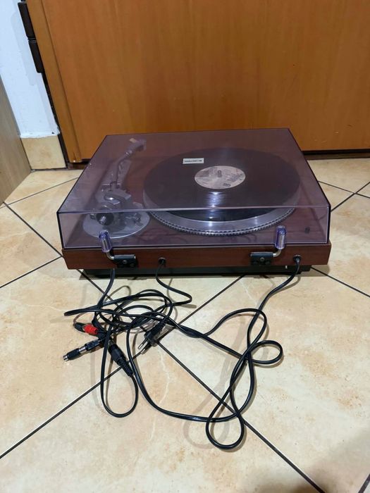 Sprawny Gramofon Unitra Fonica GS 424 Adam w bardzo dobrym stanie