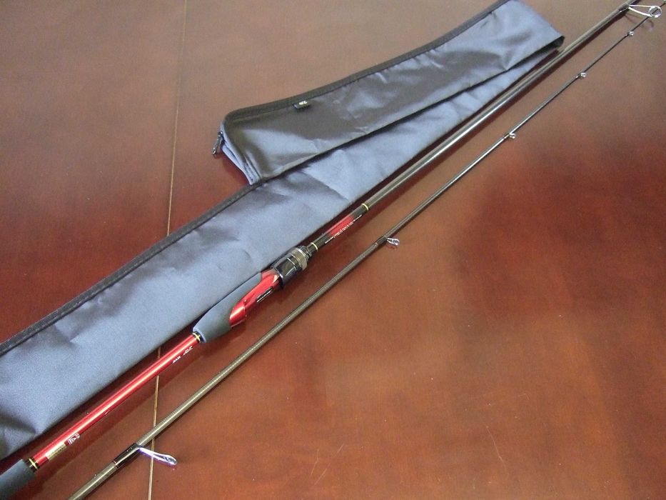 Спінінги Gamakatsu Luxxe..,  Daiwa Morethan Branzino та Gekkabijin.