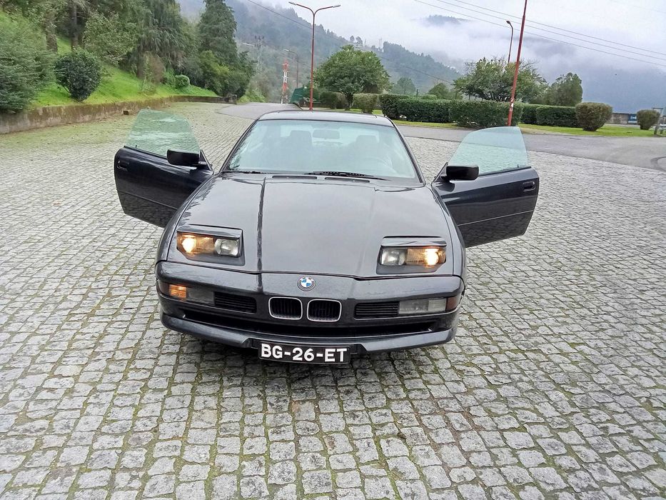 Vendo bmw 850i preto ano 1990