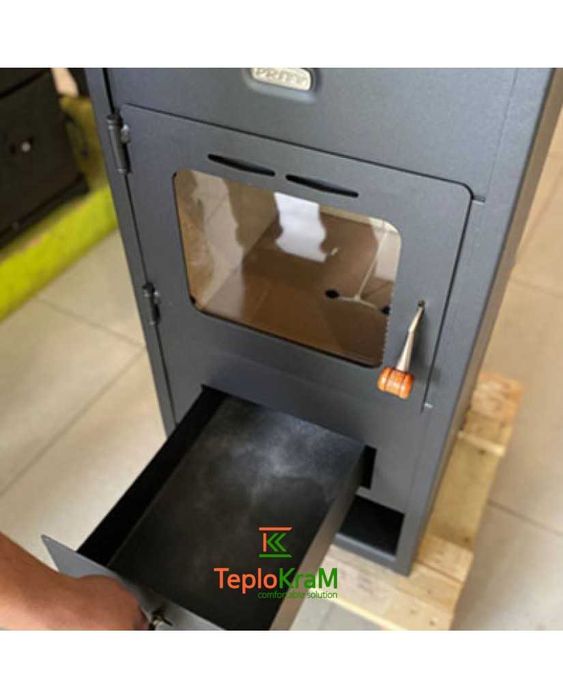 СТОКОВА РОЗПРОДАЖА! Піч PRITY K1 Optima [9 кВт], буржуйка, дрова