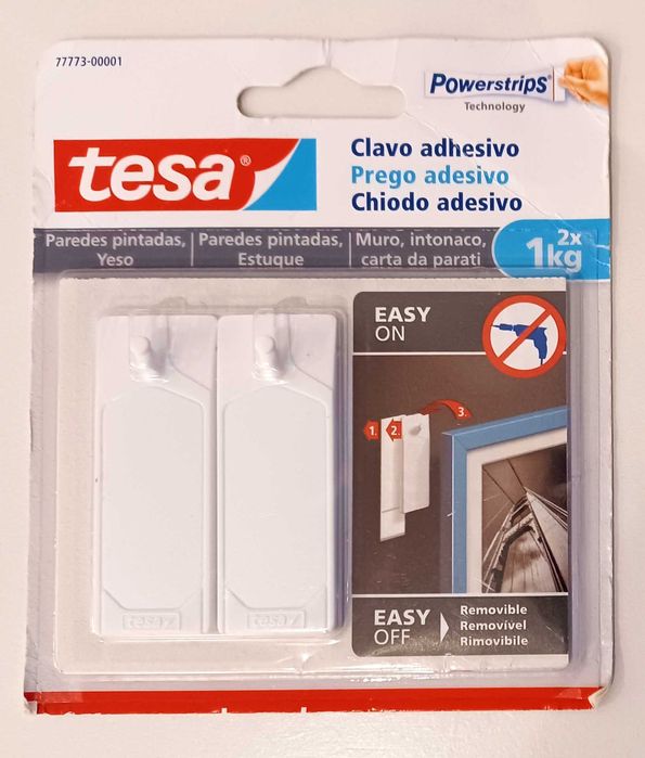Prego Adesivo Tesa x2