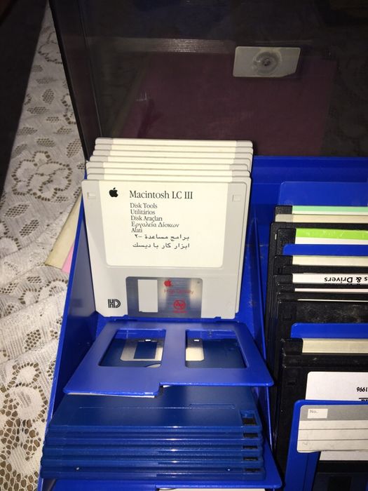 Floppy Disk Organizer Box, with Floppy Disks Included64752024457729121