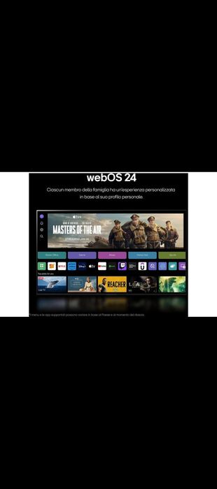 TV LG 43", 4K, DVB-T2, WiFi, 60Hz, Model: 43NANO82T6B