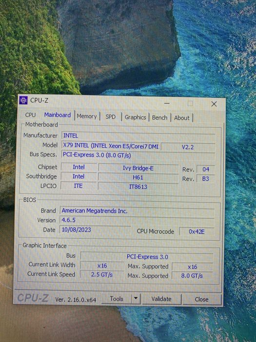 X79+xeon e5 2697v2з охолодженням+32gb