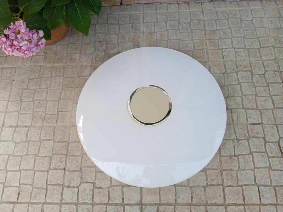 Lampada redonda tecto quarto, sala, cozinha com LED Marca INSPIRE 45 W