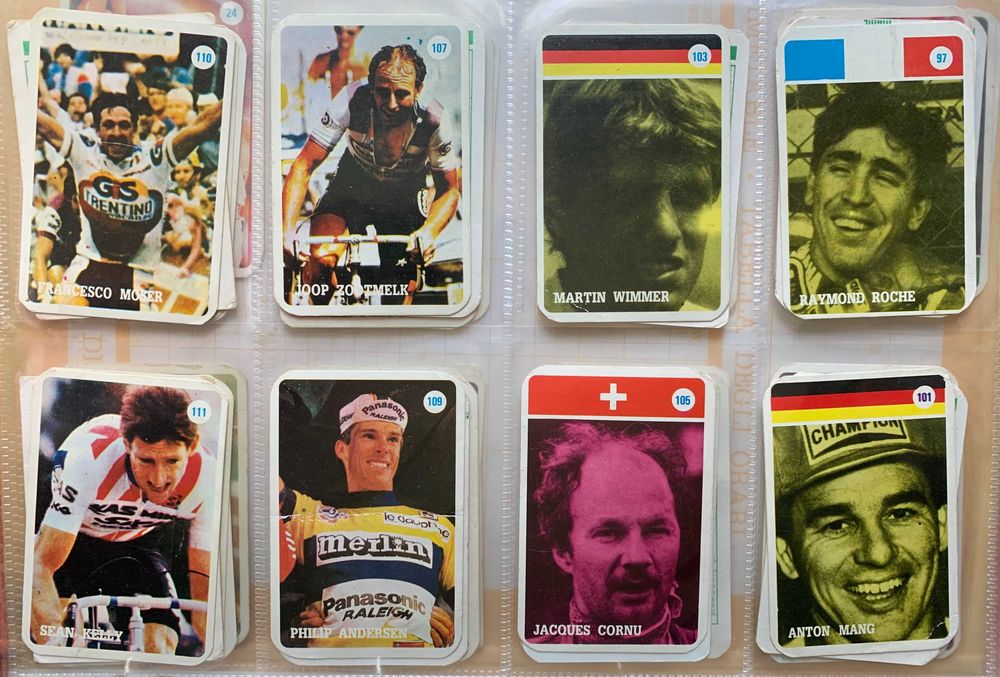 Calendários de 1986 - Celebridades (preço unitário)