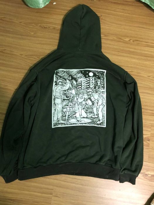 Худі мілітарі з принтом