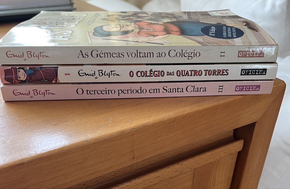 Lote 3 livros : As Gémeas