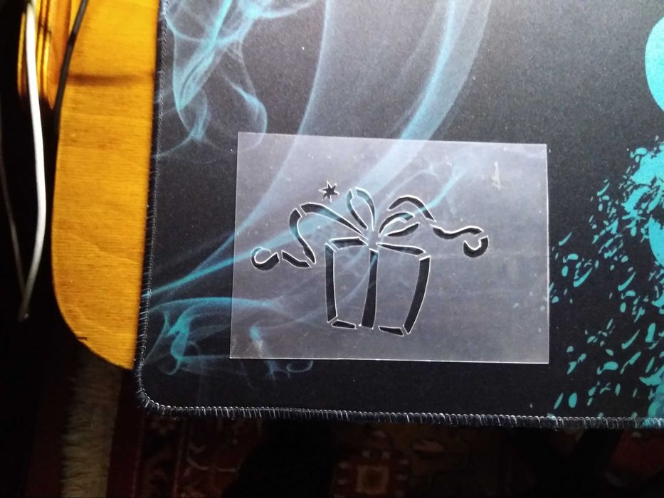 Трафареты для декора на новогоднюю тематику