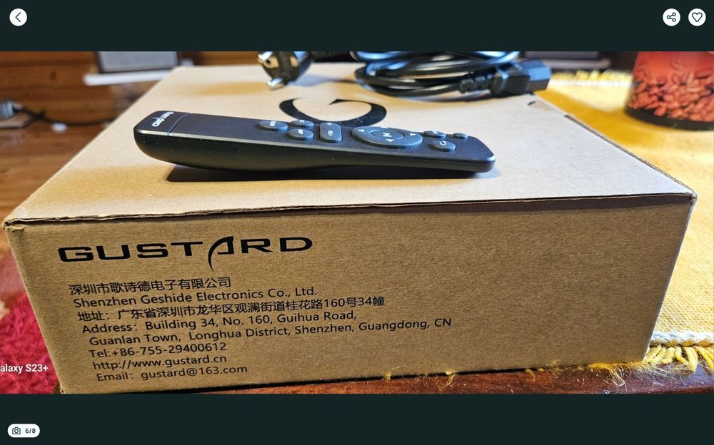 Gustard A18 Streamer/dac