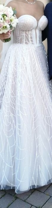 Suknia ślubna roz 38