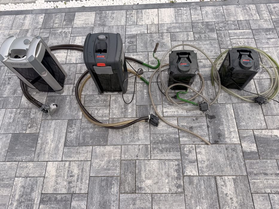 Filtry do akwarium 4 szt eheim  jbl akcesoria