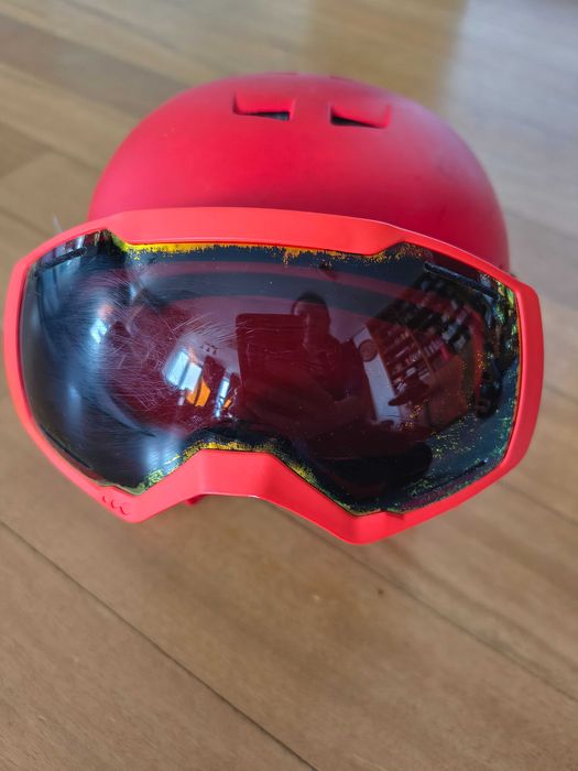 Kask i gogle narciarskie Wedze dla dziecka