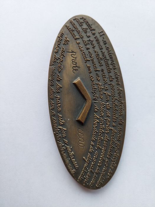 Medalha/Medalhão comemorativo dos Direitos da Criança