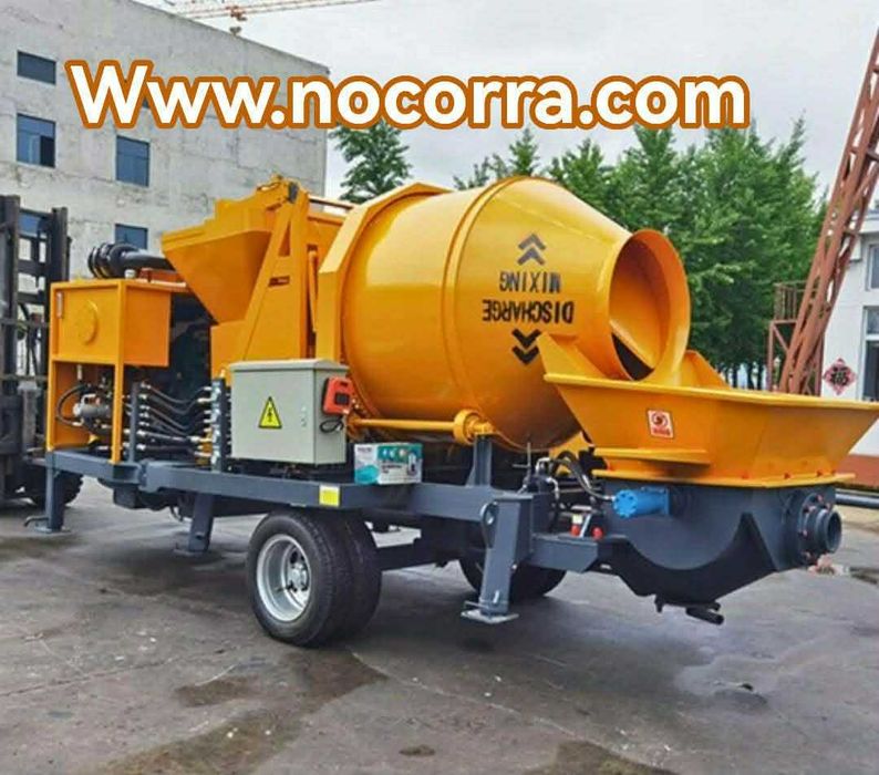 Bombas de transporte de betão