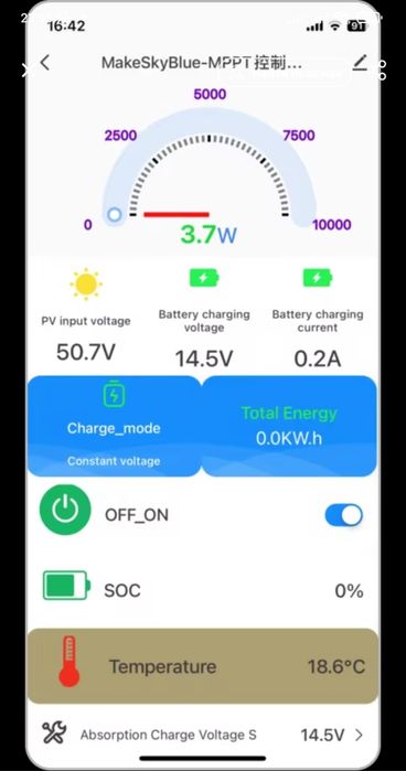 Wifi модуль для mptt контроллера makeSkyBlue