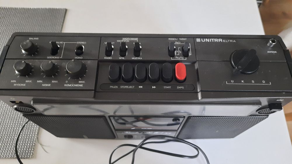 Radiomagnetofon Unitra Eltra Klaudia 2 RMS 801