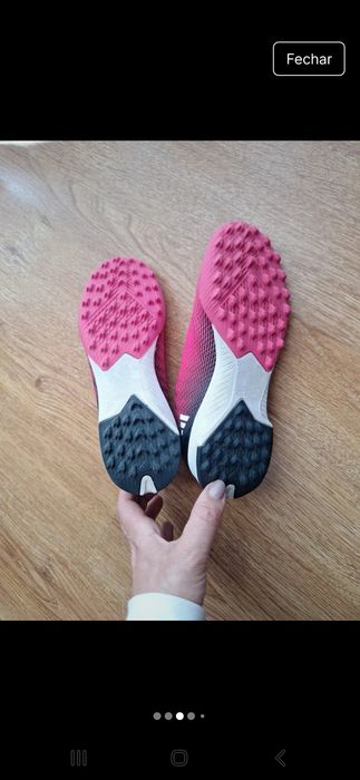 Chuteiras Adidas 34 Speedportal como novas