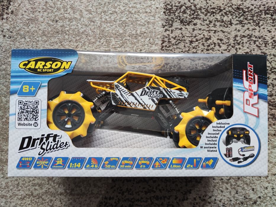 Samochód zdalnie sterowany CARSON RC SPORT DRIFT SLIDER