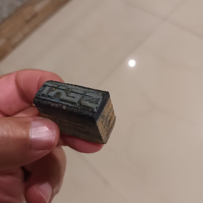 Seat Carimbo antigo de tipografia
