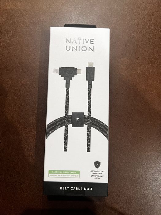 Native union usb C to usb c / lighting