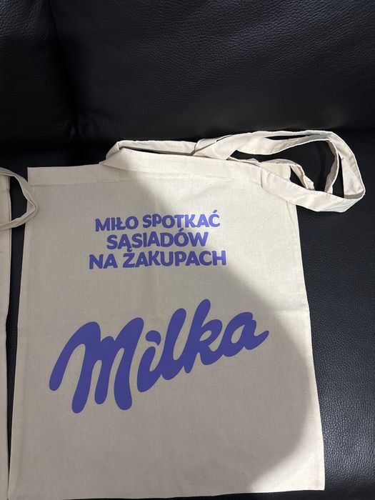 2 materiałowe torby na zakupy wysokość ok 42, szer ok 37 cm