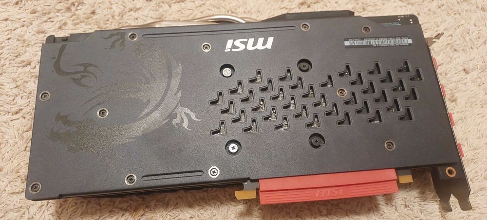 MSI Radeon RX 580 Gaming X 8GB — Холодна, Тиха