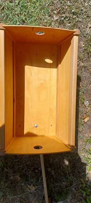 Drewniany wózek do ciągnięcia, wóz drabiniasty