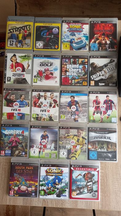 Konsola Ps3+ 19 gier...