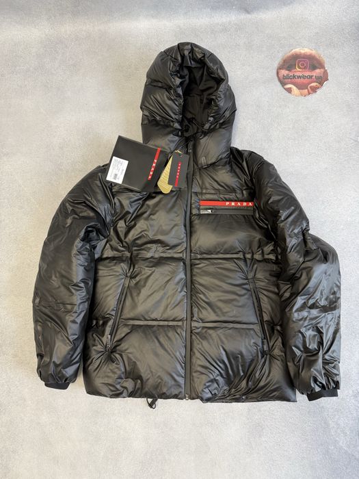 куртка пуховик Prada Puffer black S M L Vetements rick owens