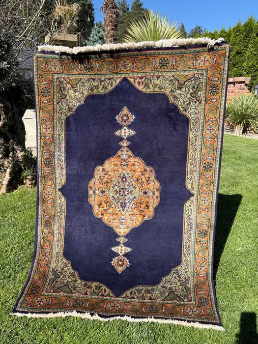 Dywan Wełniany Kaszmirowy Perski Iran Tabriz 150x105 galeria 7 tyś