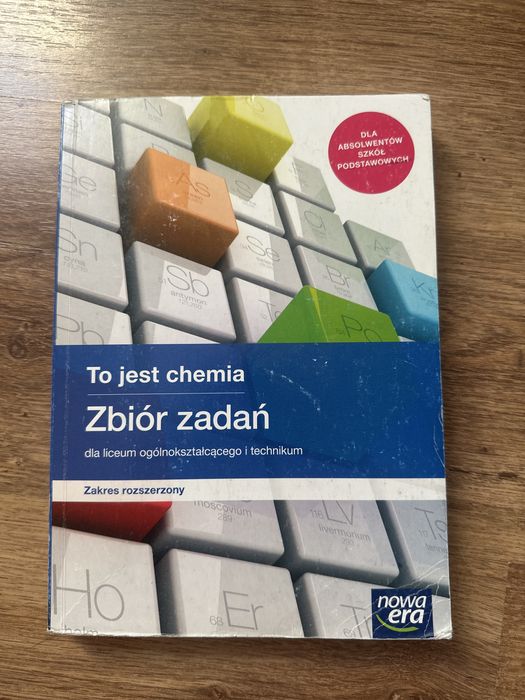 to jest chemia zbior zadan zakres rozszerzony