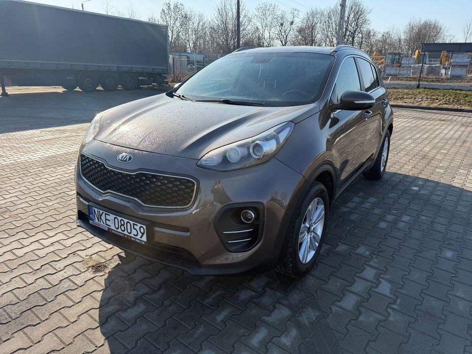Kia Sportage Śliczna 1.6 Benzyna 154tys Sprowadzona Zarejestrowana