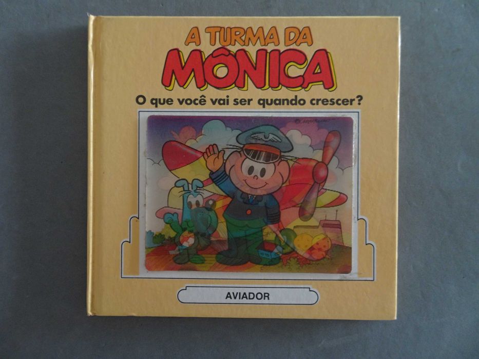 Livro A Turma da Mónica -O que você vai ser quando crescer? Engenheiro