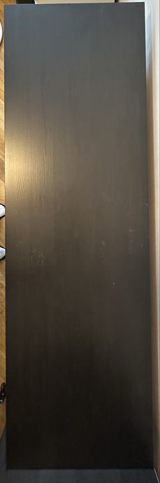 Komoda IKEA Hemnes 8 szuflad czarnobrąz drewna 160x96 cm