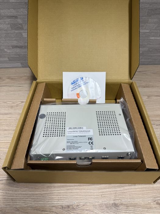 Loop Telecom IP6702 TDMoEthernet (2 x E1/T1) — Новий