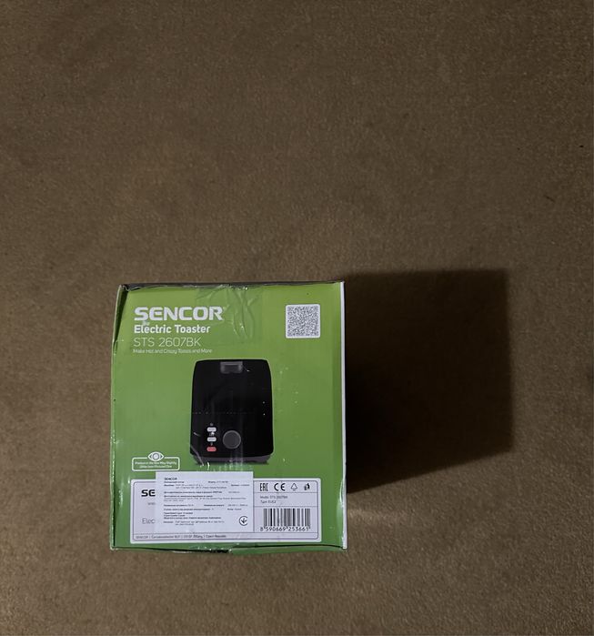 Тостер Sencor STS 2607BK новий чорний (не б/у)