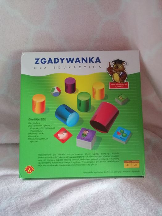 4+ Gra logopedyczna edukacyjna logopeda
