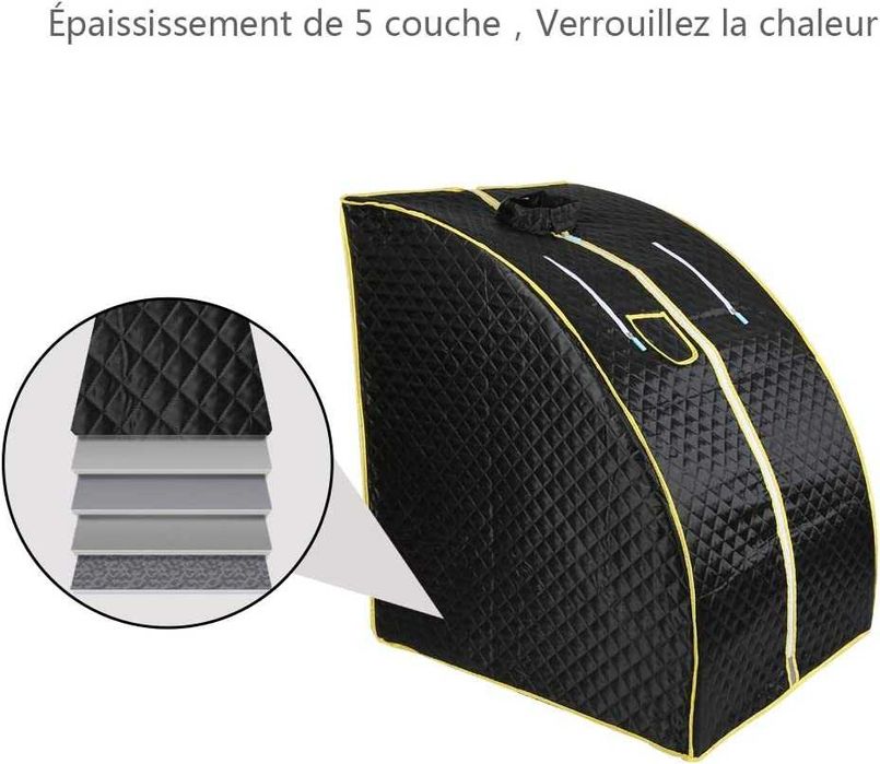 Sauna doméstica a vapor, portátil, SPA, Nova