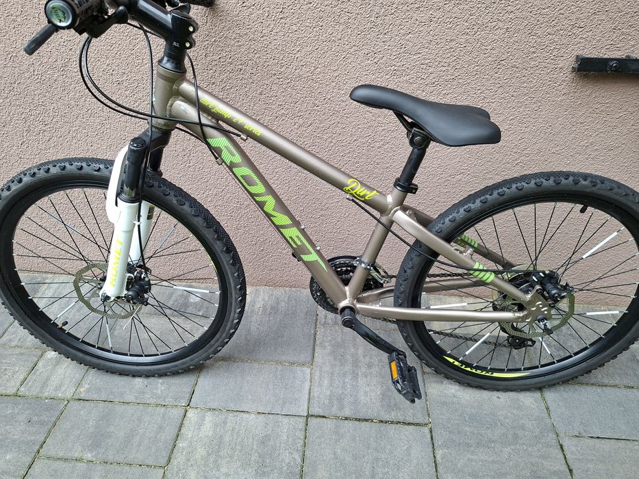 Rower górski młodzieżowy 24 cale Dirt Alu tarcze Limited Edition mtb