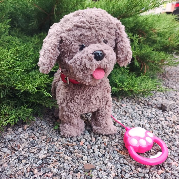 Собачка  на повідку Є ВІДЕО,гавкає,цілує,ходить,інтерактивна собачка