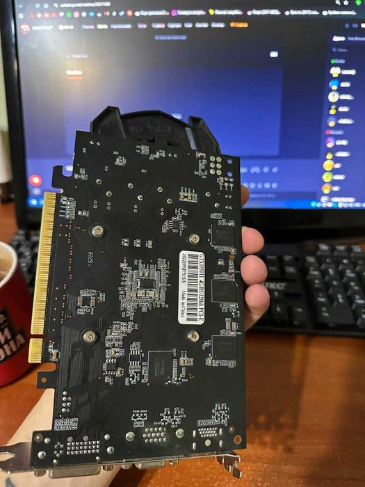 Видеокарта NVIDIA GTX1050TI 4GB/5DDR