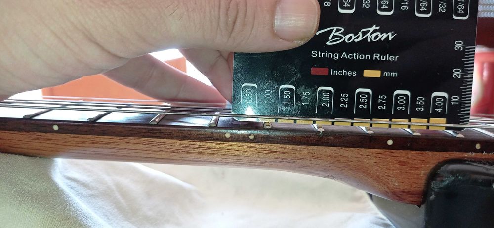 Serviços de setup guitarras eléctricas