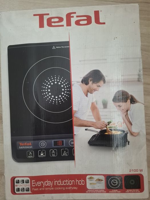 Индукционная плита Tefal Індукційна настольна плита Tefal EVERYDAY IH2