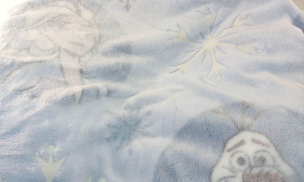 Koc kraina lodu 130 x 170 cm