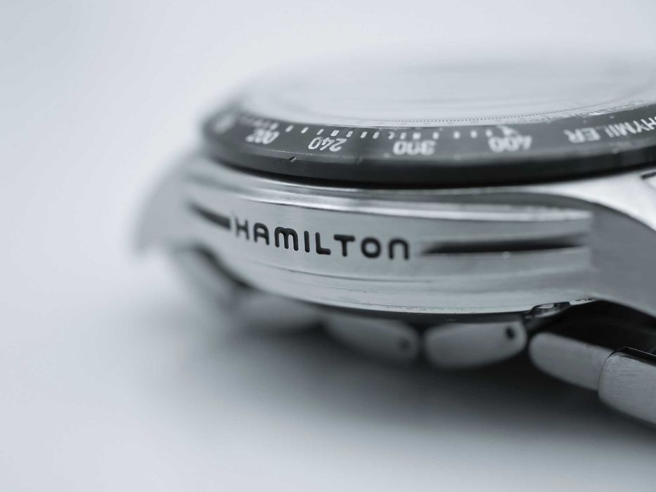 Relógio Hamilton Khaki Tachymiler ETA 7750