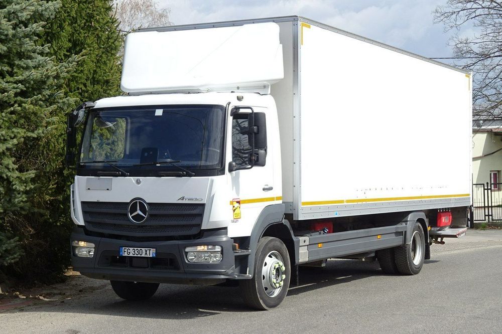 Mercedes-Benz Atego1318Euro6kontenerTylko333tyskmUdokumentowane  Mercedes Atego 1318 Euro 6 kontener ładowność 6050kg Dmc 13500kg, Spro