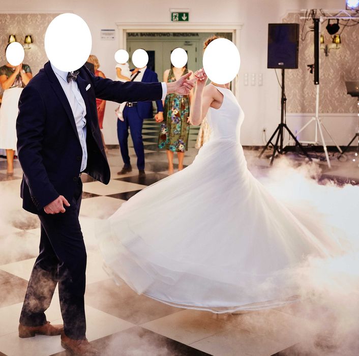 Klasyczna suknia ślubna na wzrost 164 cm, Carolina Prestige